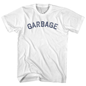 GARBAGE Adult Cotton T-shirt - White