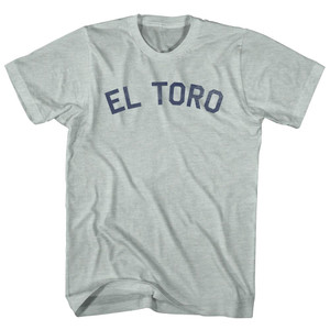 El Toro Adult Tri-Blend T-shirt - Athletic Cool Grey