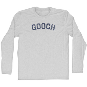 Gooch Adult Cotton Long Sleeve T-shirt - Grey Heather