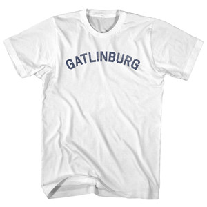 Gatlinburg Youth Cotton T-shirt - White