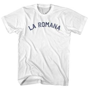La Romana Adult Cotton T-shirt - White