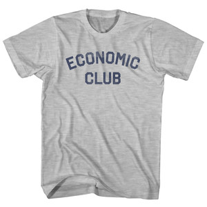 Economic Club Adult Cotton T-Shirt - Grey Heather