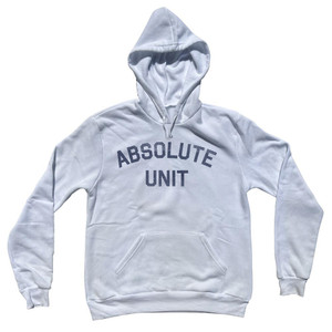 Absolute Unit Adult Cotton Hoodie - White
