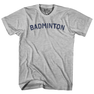 Badminton Womens Cotton Junior Cut T-Shirt - Grey Heather Badminton Womens Cotton Junior Cut T-Shirt - Grey Heather