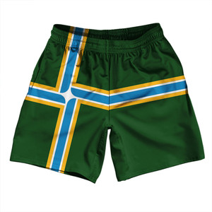 Portland Soccer Shorts Made In USA - Green