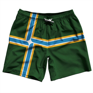 Portland Swim Shorts 7" Made in USA - Green Portland Swim Shorts 7" Made in USA - Green