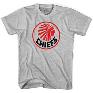 Ultras Atlanta Chiefs NASL 1968 Soccer T-shirt-Adult - Grey Heather Ultras Atlanta Chiefs NASL 1968 Soccer T-shirt-Adult - Grey Heather