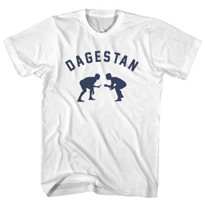 DAGESTAN Team Wrestling Youth Cotton T-shirt - White