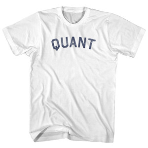 Quant Adult Cotton T-shirt - White