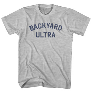 Backyard Ultra Adult Cotton T-Shirt - Grey Heather