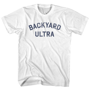 Backyard Ultra Adult Cotton T-Shirt - White