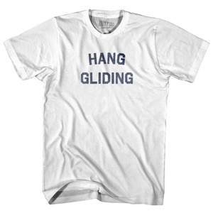 Hang Gliding Womens Cotton Junior Cut T-Shirt - White