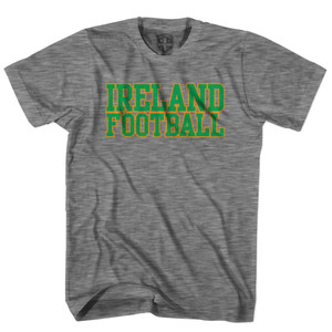 Ireland Football Nation Soccer T-shirt - Heather Grey Ireland Football Nation Soccer T-shirt - Heather Grey