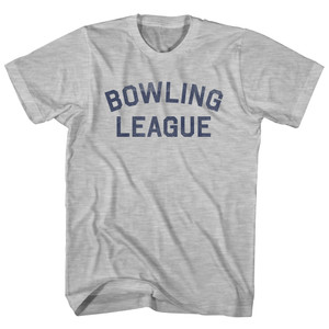 Bowling League Youth Cotton T-shirt - Grey Heather Bowling League Youth Cotton T-shirt - Grey Heather