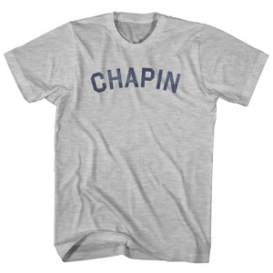 Chapin Womens Cotton Junior Cut T-Shirt - Grey Heather