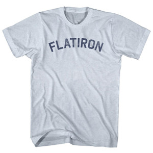 Flatiron Adult Tri-Blend T-shirt - Athletic White