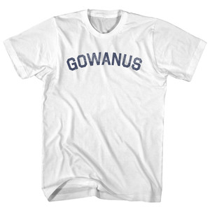 Gowanus Adult Cotton T-shirt - White