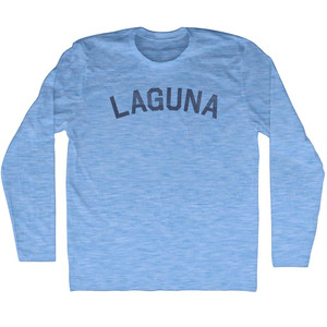 Laguna Adult Tri-Blend Long Sleeve T-shirt - Athletic Blue