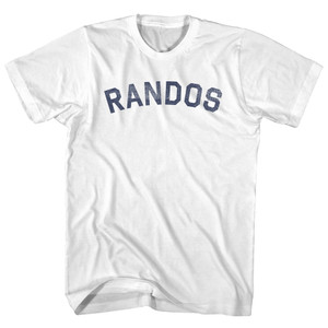 RANDOS Adult Cotton T-shirt - White