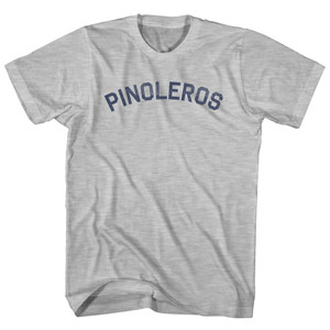 Pinoleros Womens Cotton Junior Cut T-Shirt - Grey Heather