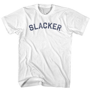 Slacker Adult Cotton T-shirt - White
