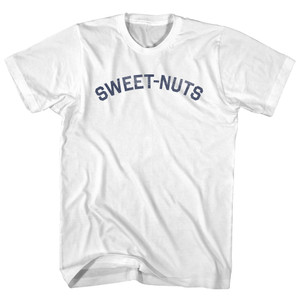 Sweet-nuts Youth Cotton T-shirt - White