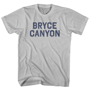 Bryce Canyon Adult Cotton T-shirt - Cool Grey