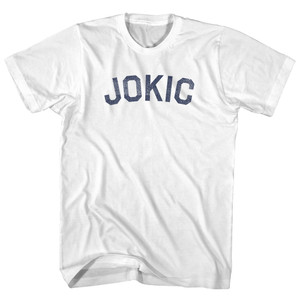 Jokic Adult Cotton T-shirt - White