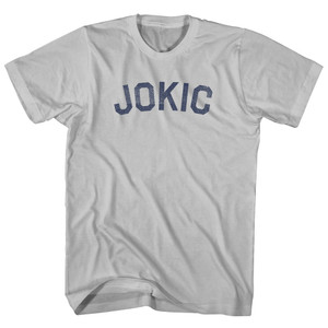 Jokic Adult Cotton T-shirt - Cool Grey