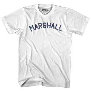 MARSHALL Womens Cotton Junior Cut T-Shirt - White
