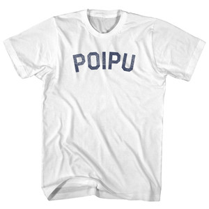 Poipu Youth Cotton T-shirt - White