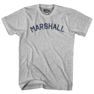 MARSHALL Adult Cotton T-shirt - Grey Heather