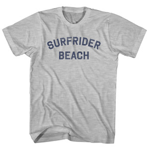 Surfrider Beach Womens Cotton Junior Cut T-Shirt - Grey Heather Surfrider Beach Womens Cotton Junior Cut T-Shirt - Grey Heather