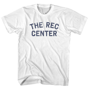 The Rec Center Adult Cotton T-shirt - White