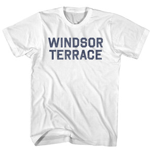 Windsor Terrace Womens Cotton Junior Cut T-Shirt - White