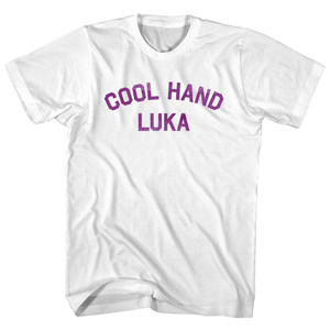 Cool Hand Luka Womens Cotton Junior Cut T-Shirt - White