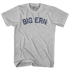 Big Ern Womens Cotton Junior Cut T-Shirt - Grey Heather