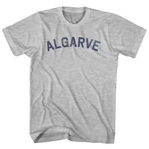 Algarve Womens Cotton Junior Cut T-Shirt - Grey Heather