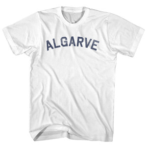 Algarve Womens Cotton Junior Cut T-Shirt - White