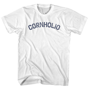Cornholio Adult Cotton T-shirt - White