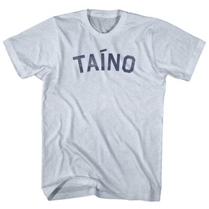 Taino Adult Tri-Blend T-shirt - Athletic White