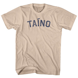 Taino Adult Cotton T-shirt - Creme