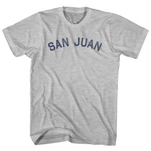 San Juan Adult Cotton T-shirt - Grey Heather