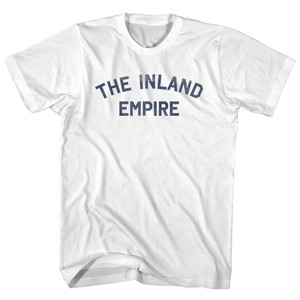 The Inland Empire Adult Cotton T-shirt - White