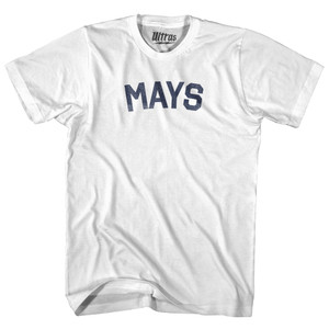 MAYS Womens Cotton Junior Cut T-Shirt - White