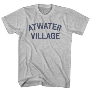Atwater Village Adult Cotton T-shirt - Grey Heather