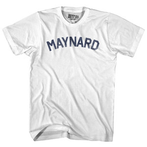 MAYNARD Womens Cotton Junior Cut T-Shirt - White