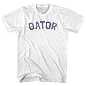 Gator Adult Cotton T-shirt - White