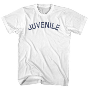 Juvenile Adult Cotton T-shirt - White