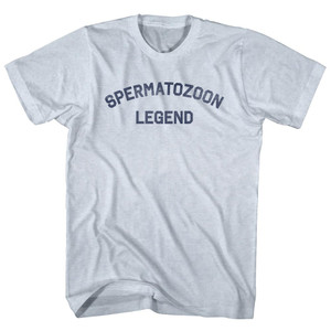 Spermatozoon Legend Adult Tri-Blend T-shirt - Athletic White